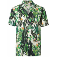 Gieves & Hawkes Camisa mangas curtas com estampa - Verde