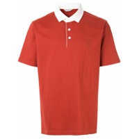 Gieves & Hawkes Camisa polo gola contrastante - Vermelho