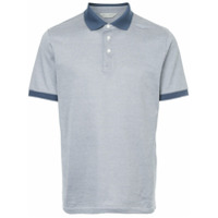 Gieves & Hawkes Camisa polo mangas curtas - Azul