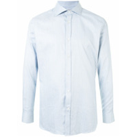 Gieves & Hawkes striped button-up shirt - Azul