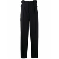 Giorgio Armani Calça de alfaiataria reta - Azul