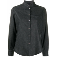 Giorgio Armani Camisa com colarinho - Cinza