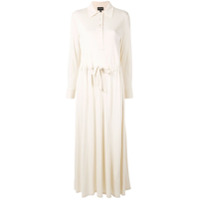 Giorgio Armani Vestido com ajuste na cintura - Branco
