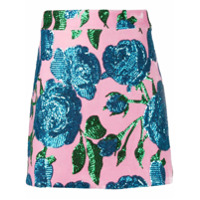 Giuseppe Di Morabito sequin-embellished A-line skirt - Rosa