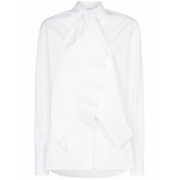 Givenchy Blusa com detalhe de echarpe na gola - Branco