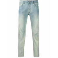 Givenchy Calça jeans com efeito desbotado - Azul