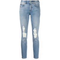 Givenchy Calça jeans skinny com efeito destroyed - Azul
