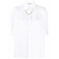 Givenchy Camisa com detalhe de corrente - Branco