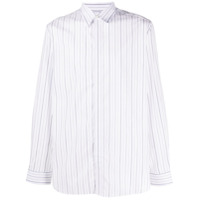 Givenchy Camisa com listras e botões - Branco