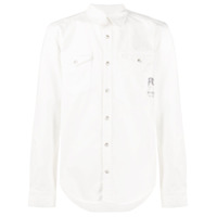 Givenchy Camisa Fleurs com abotoamento - Branco