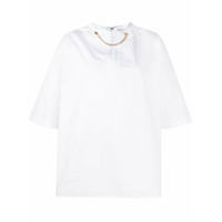 Givenchy Camisa mangas curtas de algodão - Branco