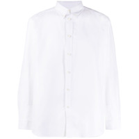 Givenchy Camisa Oxford com estampa de logo - Branco