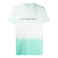 Givenchy Camiseta com efeito degradê e estampa de logo - Verde