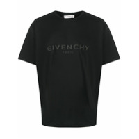 Givenchy Camiseta com estampa de logo - Preto