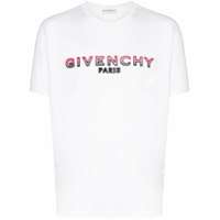 Givenchy Camiseta com logo texturizado - Branco