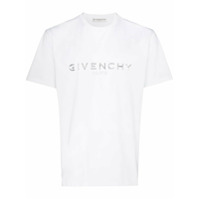 Givenchy Camiseta de algodão com aplicação de logo - Branco