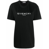 Givenchy Camiseta oversized com logo - Preto