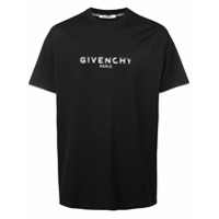 Givenchy Camiseta oversized Paris vintage - Preto