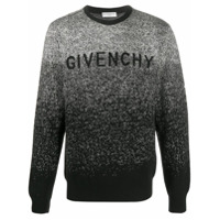 Givenchy gradient-effect knitted jumper - Preto