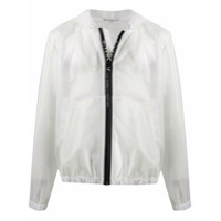 Givenchy Jaqueta com capuz transparente - Branco