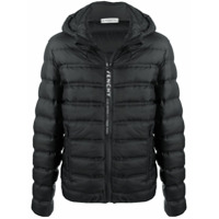 Givenchy Jaqueta matelassê com logo - Preto