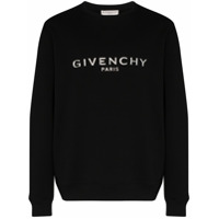 Givenchy Moletom com estampa de logo 3D - Preto