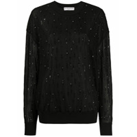 Givenchy Suéter com aplicação de paetês - Preto
