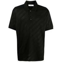 Givenchy tonal logo print polo shirt - Preto