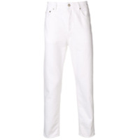 Golden Goose Calça skinny cintura média - Branco