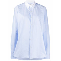 Golden Goose Camisa oversized Love is Everything - Azul