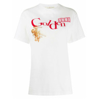 Golden Goose Camiseta com estampa gráfica - Branco