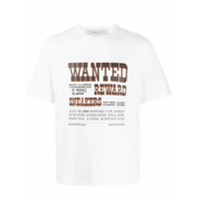 Golden Goose Camiseta Wanted com estampa - Branco