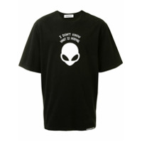 Ground Zero Camiseta com estampa de alienígena - Preto