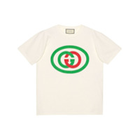 Gucci Camiseta oversized com Interlocking G - Branco