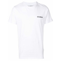 Han Kjøbenhavn Camiseta decote careca com logo bordado - Branco