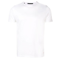 Hand Picked Camiseta decote arredondado - Branco