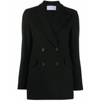 Harris Wharf London Blazer slim com abotoamento duplo - Preto
