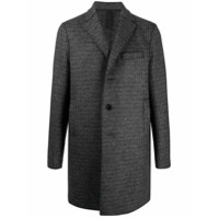 Harris Wharf London single breast long-sleeve coat - Cinza