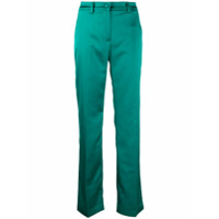 Hebe Studio Calça de alfaiataria reta - Verde
