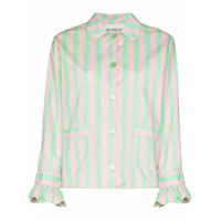 Helmstedt Camisa com abotoamente e listras - Rosa