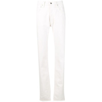 Helmut Lang masculine straight leg jeans - Branco