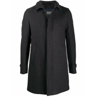 Herno single-breasted mid-length coat - Cinza