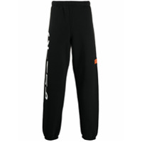 Heron Preston Calça esportiva com estampa gráfica - Preto