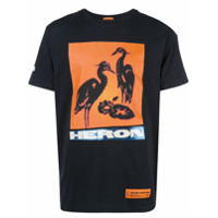 Heron Preston Camiseta com estampa Heron - Preto
