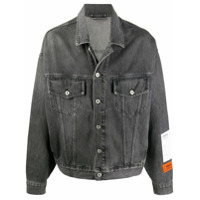 Heron Preston Jaqueta jeans com mangas longas - Cinza