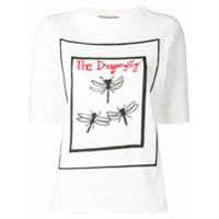 Holland & Holland Camiseta com estampa The Dragonfly - Branco