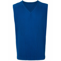 Homme Plissé Issey Miyake Regata oversized com pregas - Azul