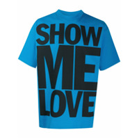 Honey Fucking Dijon Camiseta oversized Show Me Love - Azul