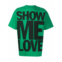 Honey Fucking Dijon Camiseta oversized Show Me Love - Verde