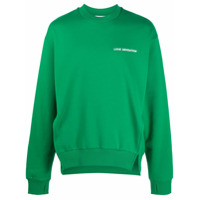 Honey Fucking Dijon Moletom mangas longas com estampa de logo - Verde